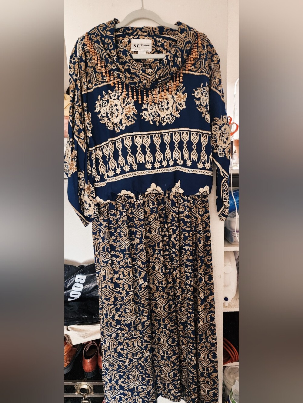 WOMEN'S 80'S DRESS - MULTI